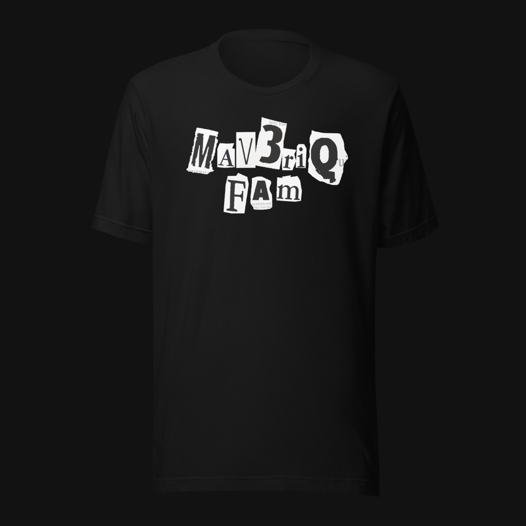 MAVFAM Newspaper Tee