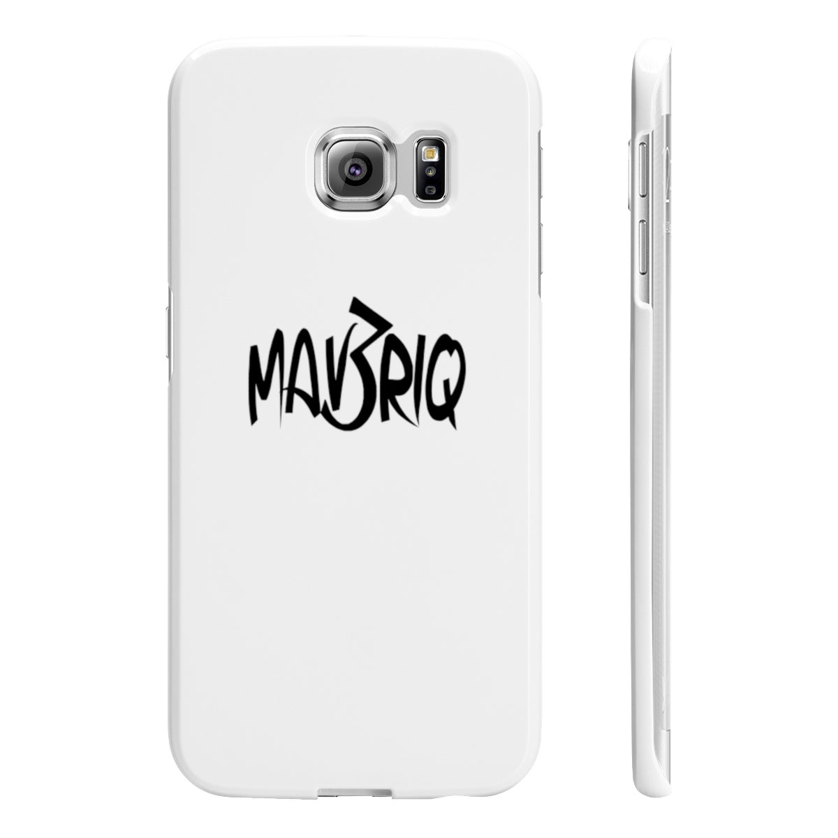 White MAV3RIQ Phone Case