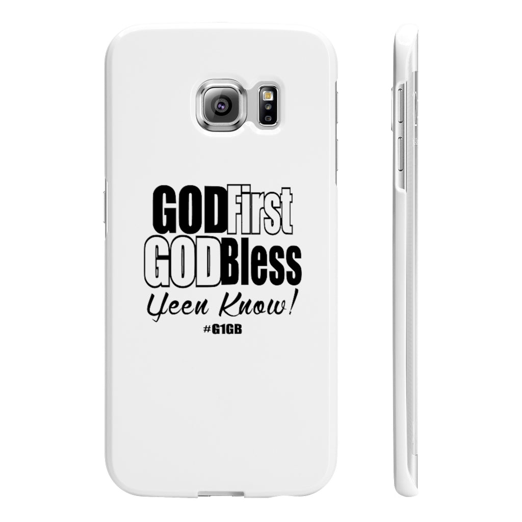 White God First God Bless Phone Case