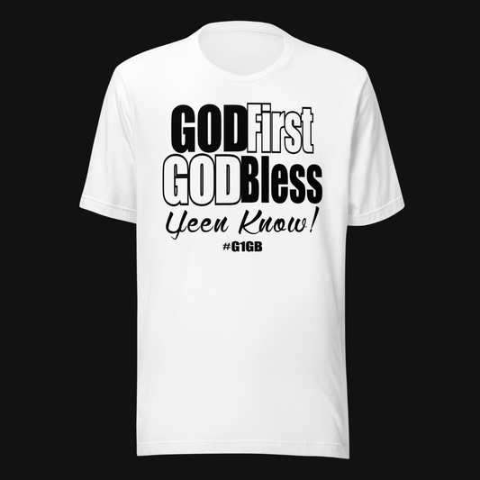 God First God Bless Tee