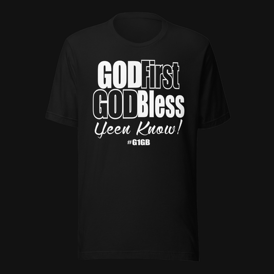 God First God Bless Tee
